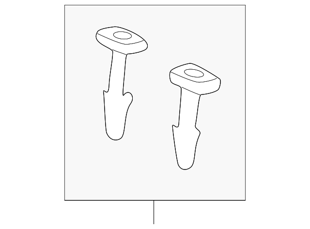 71931-52010-B0 Деталь HEADREST GUIDE, RIGHT