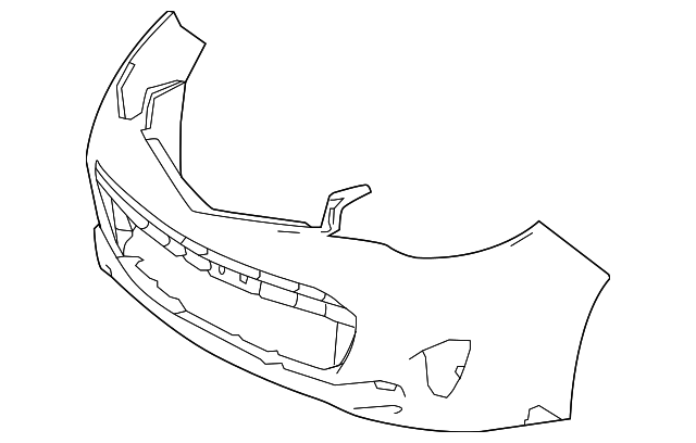52119-07910 Деталь BUMPER COVER