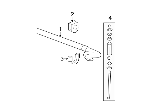 Avalanche STABILIZER BAR & COMPONENTS