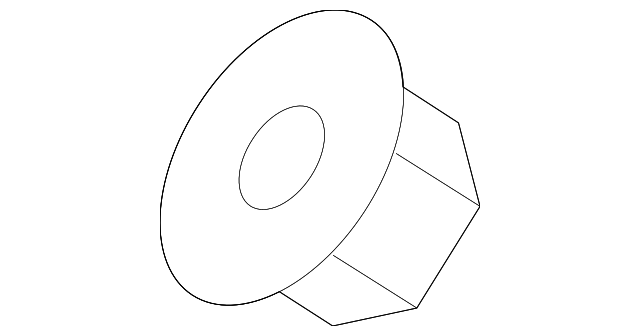 -W707137-S440 Деталь WIPER MOTOR NUT