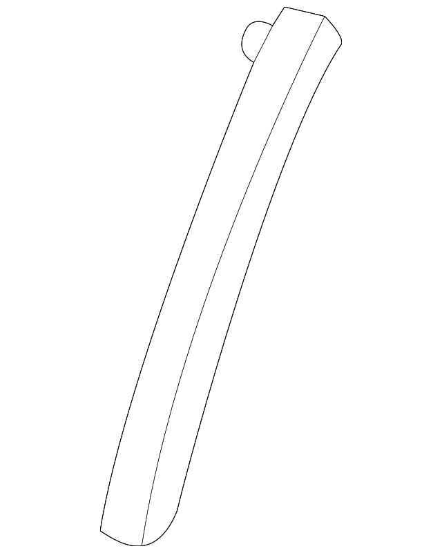 10445852 ROOF MOLDING, RIGHT