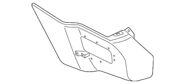 85025-EA00A Деталь END CAP, LEFT