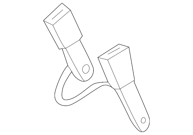 T061-57-620-80 Деталь BUCKLE, LEFT