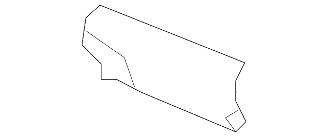 41137054429 Деталь BAFFLE PLATE, RIGHT