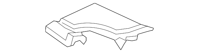 41-21-7-054-431 Деталь BAFFLE PLATE, LEFT