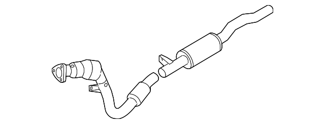 4E0-254-501-AX Деталь CATALYTIC CONVERTER