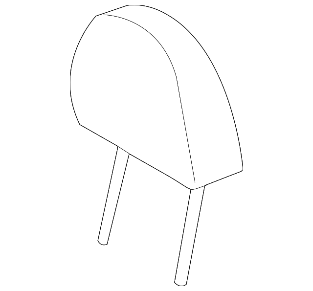 64061FG001AN Деталь HEADREST, LEFT