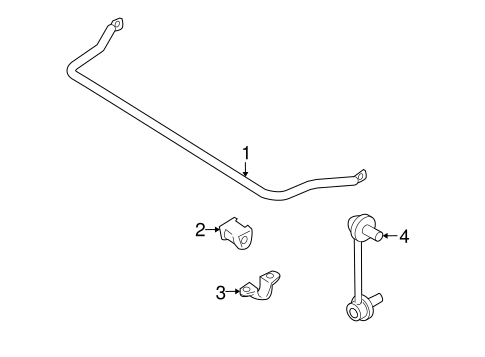 RX-8 STABILIZER BAR & COMPONENTS