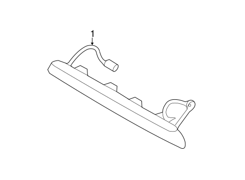 Santa Fe HIGH MOUNTED STOP LAMP