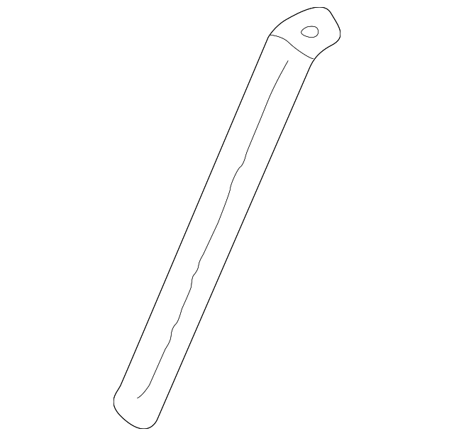 ZZM0-64-350 Деталь SPLASH SHIELD BRACE, LEFT