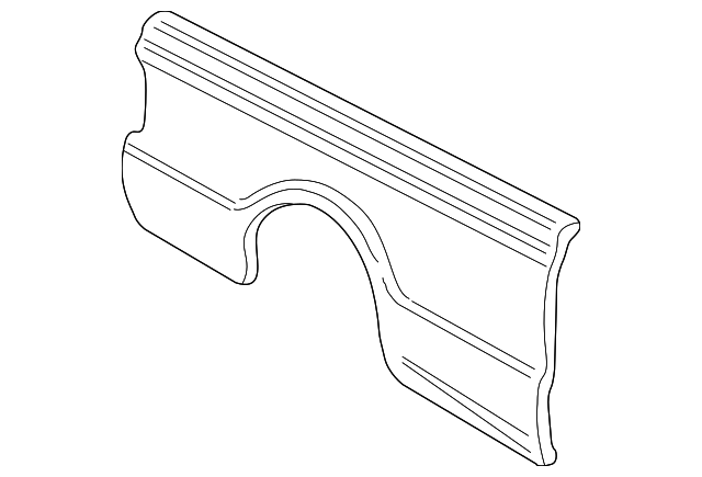 ZZP065400 Деталь SIDE PANEL, RIGHT