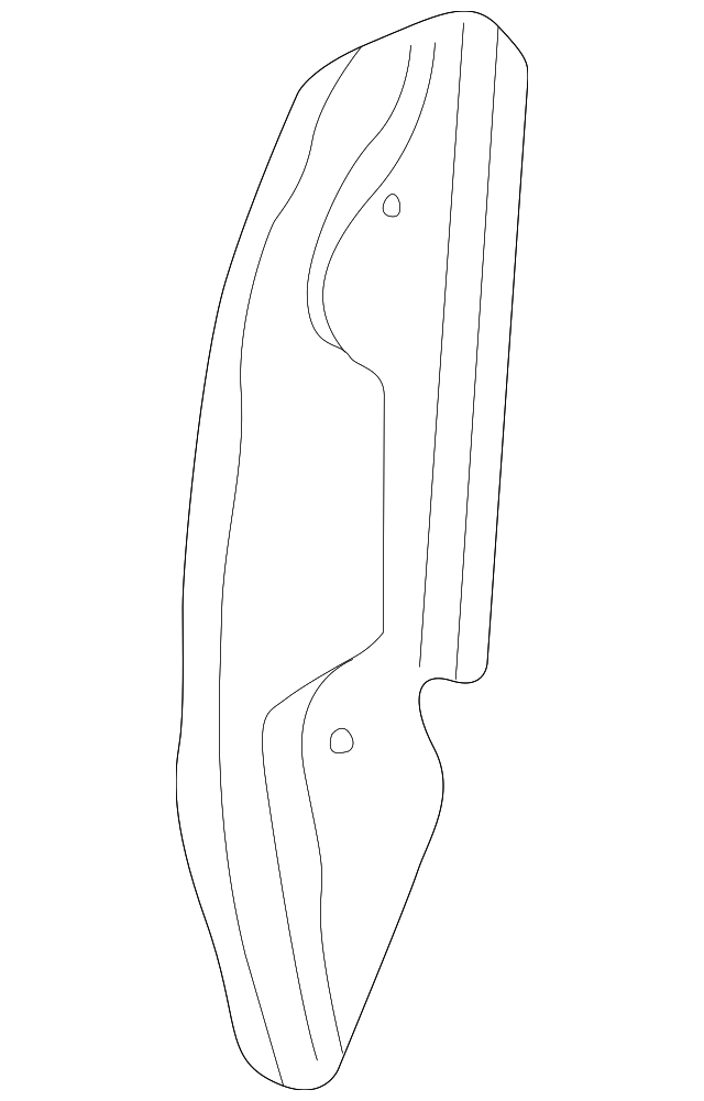 ZZP0-54-550 Деталь EXTENSION, LEFT