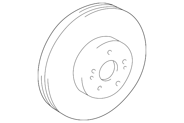 43512-50220 Деталь ROTOR, LEFT