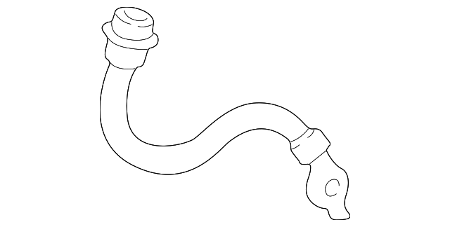 90947-02C57 Деталь BRAKE HOSE, LEFT