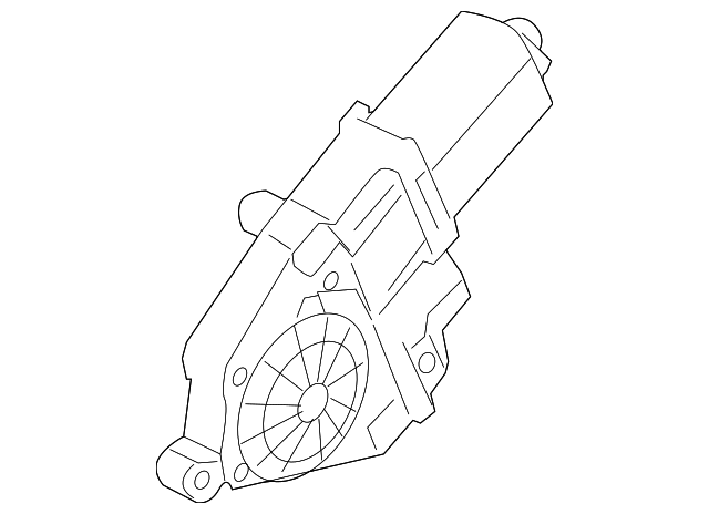 4L0-959-801-B Деталь WINDOW MOTOR, LEFT
