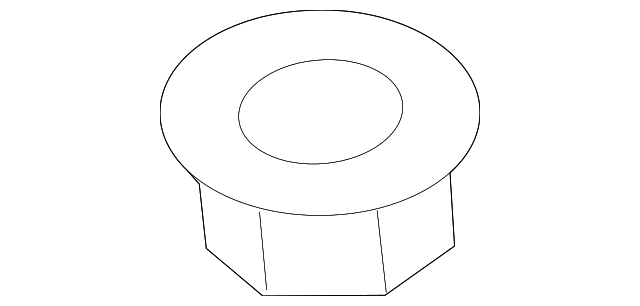 -W716530-S440 Деталь MOTOR MOUNT NUT, RIGHT
