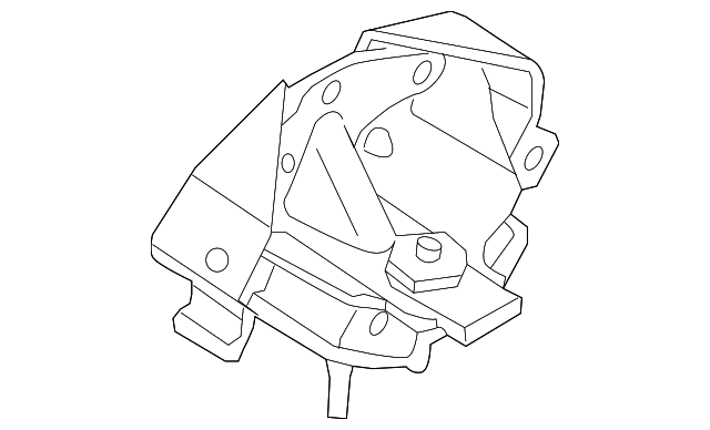 FL3Z-6068-E Деталь TRANS MOUNT