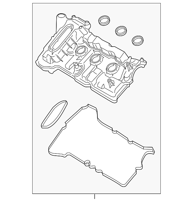 FT4Z-6582-C VALVE COVER
