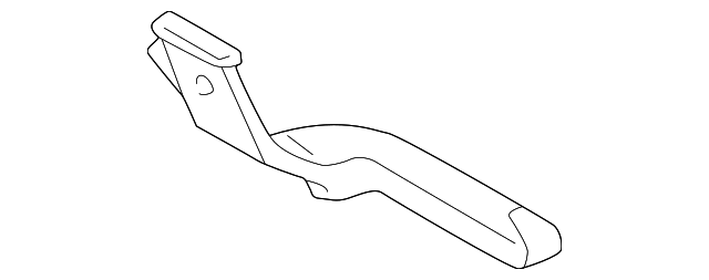 4B0-819-802 Деталь REAR DUCT, RIGHT