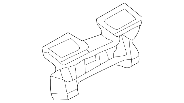 4B1-819-389-C-01C Деталь CENTER DUCT