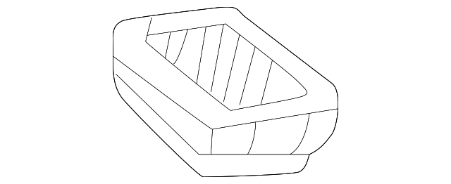 4B0-819-794-3ZQ Деталь DEFROSTER GRILLE, RIGHT