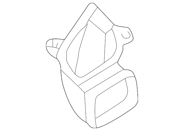 4B1-819-655 Деталь OUTER DUCT, LEFT
