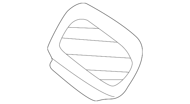 4B0-819-793-6PS Деталь DEFROSTER GRILLE, LEFT
