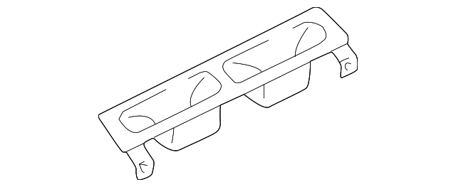 4B1-858-431-B Деталь DEFROSTER DUCT