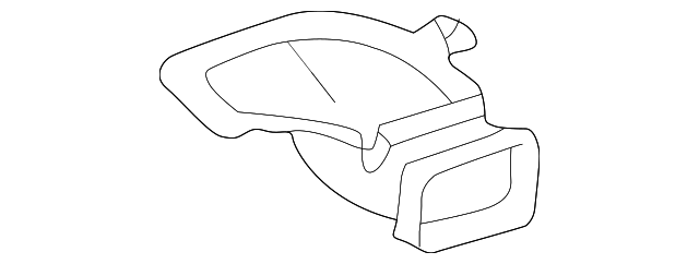 4B1-819-656 Деталь OUTER DUCT, RIGHT