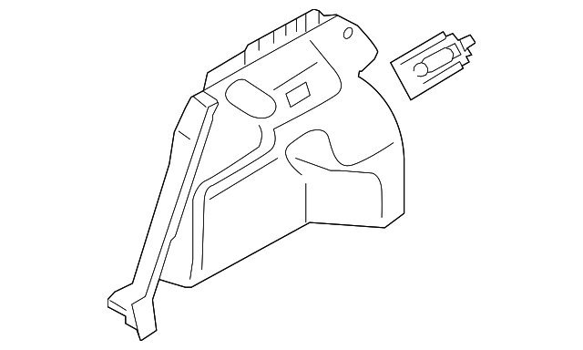 85740-A5000-RY Деталь WHEELHOUSE TRIM, RIGHT