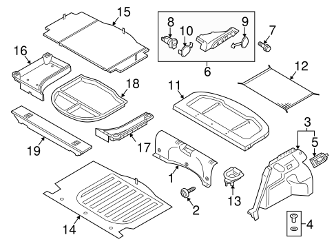 Elantra GT INTERIOR TRIM - REAR BODY