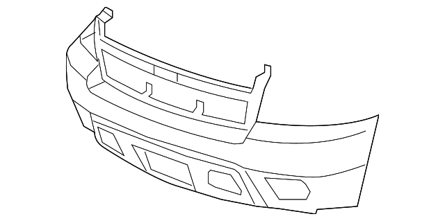 25836805 BUMPER COVER