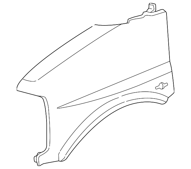 12549269 Деталь FENDER, LEFT