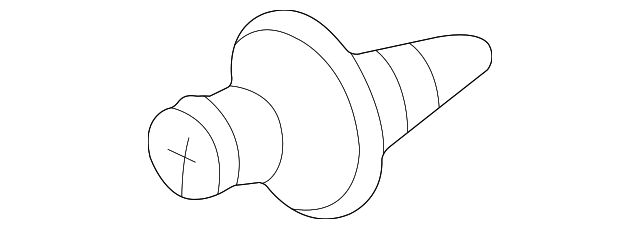 15990756 Деталь DEFLECTOR RETAINER, RIGHT