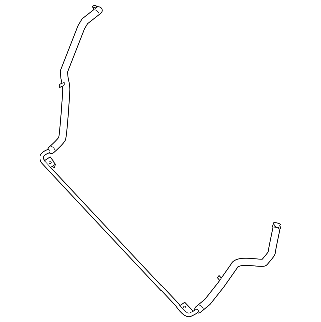 7B0-422-093-C Деталь LWR RETURN HOSE