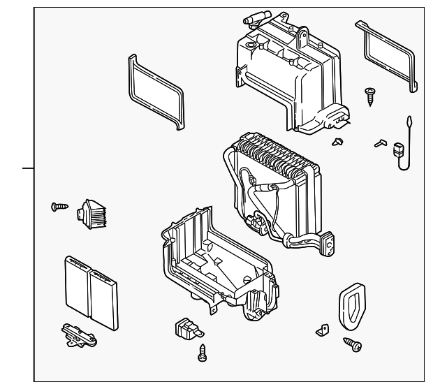 TA01-61-520D Деталь EVAPORATOR ASSY