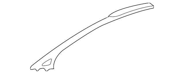 62211-08020-B0 Деталь WNDSHLD PLR TRIM, RIGHT