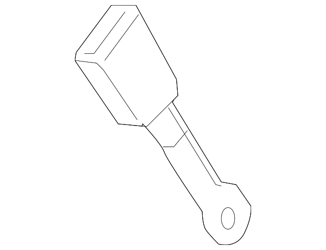 89026442 Деталь BUCKLE, LEFT