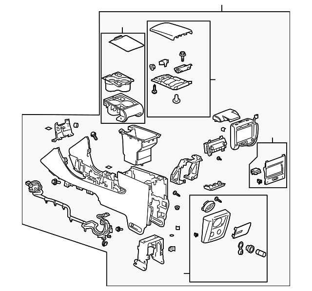 19150503 CONSOLE ASSY