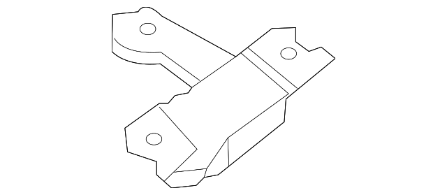58257-1D000 LEVER, RIGHT