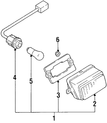 Corolla BACKUP LAMPS