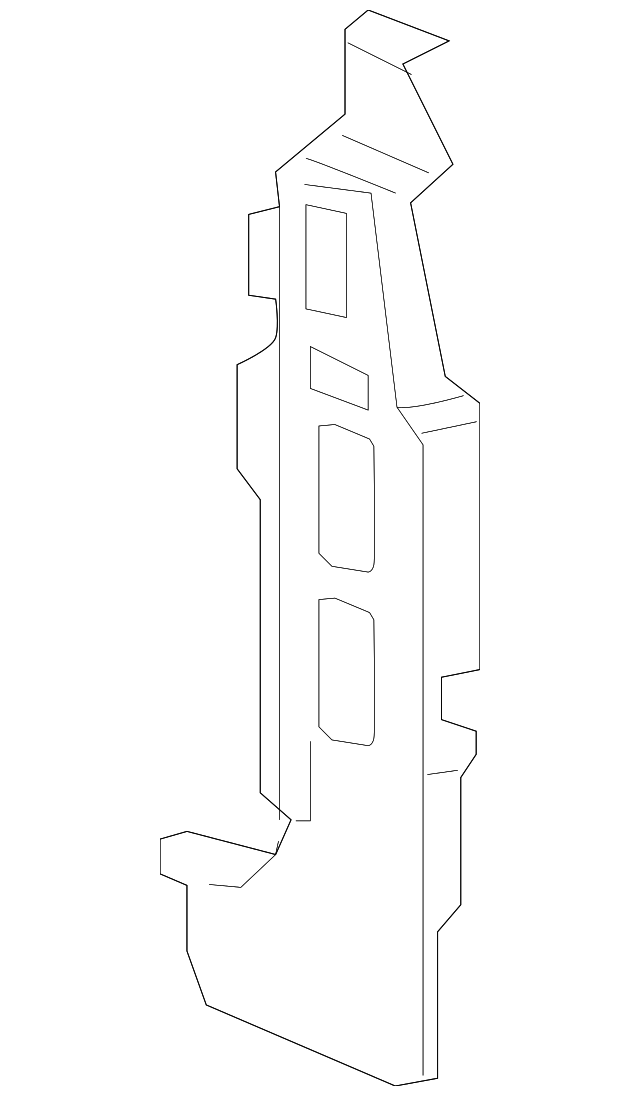 23392546 Деталь INNER PILLAR, LEFT