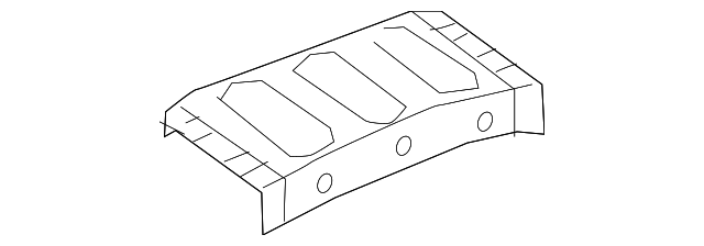 52025017 Деталь OUTER WHEELHOUSE, LEFT