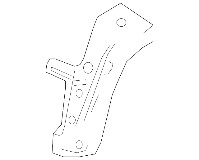 52025025 Деталь WHEELHOUSE PANEL, RIGHT