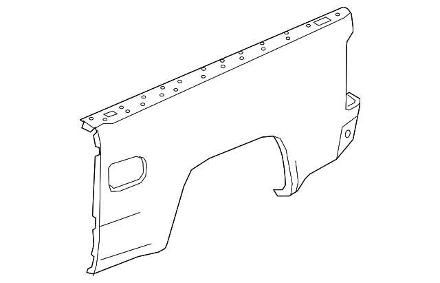 23200271 Деталь OUTER PANEL, RIGHT