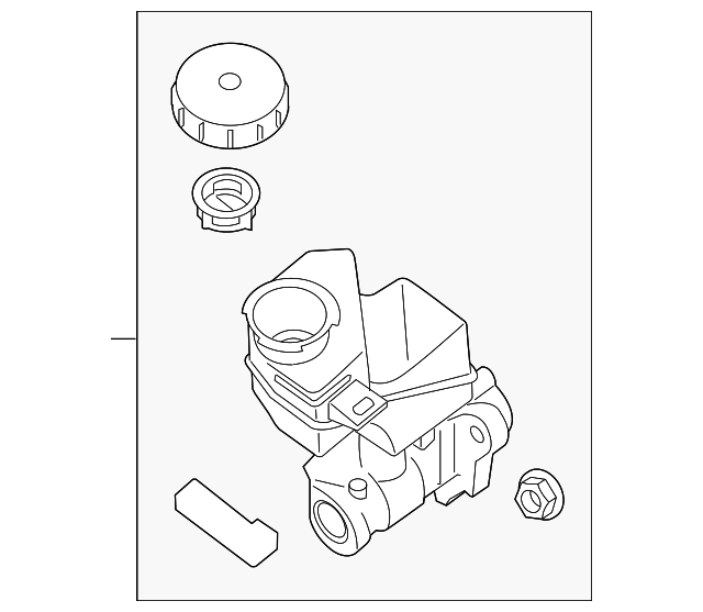 46010-JA00A Деталь MASTER CYL ASSY