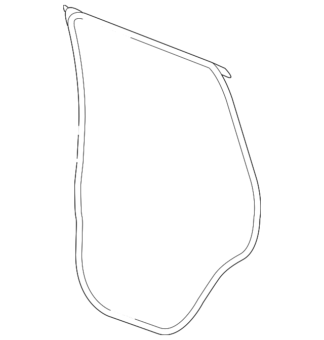 68045997AB Деталь SURROUND W'STRIP, LEFT