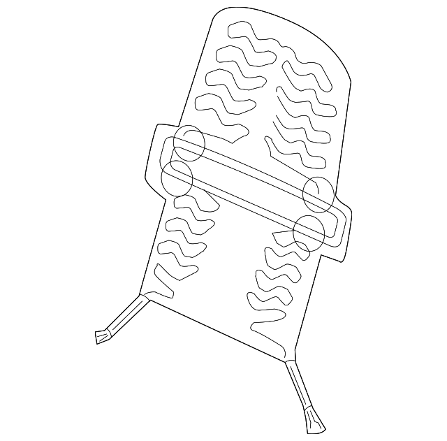 88480-1WAB0 Деталь SEAT BACK HEATER