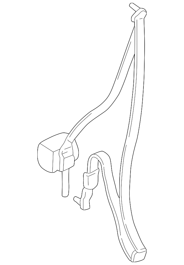 86884-ZB205 BELT & RETRACTOR, RIGHT