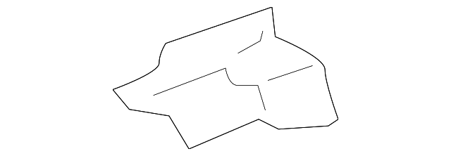 GS3L-71-486 Деталь TRIM SUPPORT, LEFT